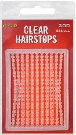 ESP Clear Hairstops - Boilie stops & hair stops