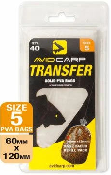 Avid Carp Transfer Solid PVA Bags -