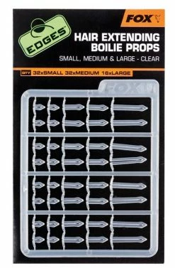Fox Edges Hair Extending Boilie Props - Boilie stops & hair stops
