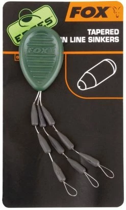 Fox Edges Tungsten Mainline Stoppers - Line stops & sinkers