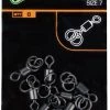 Fox Edges Double Ring Swivel - Swivels & crimps