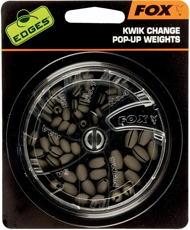 Fox Edges Kwick Change Pop Up Weight Dispenser - Line stops & sinkers 1 Fox Edges Kwick Change Pop Up Weight Dispenser - Line stops & sinkers