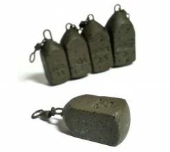 Fox Camotex Square Swivel Carp Lead - Swivel leads