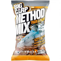 Bait Tech Bait-Tech Big Carp Method Mix Tiger & Peanut - Groundbait