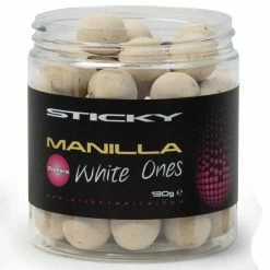 Sticky Baits Manilla White Ones Wafters -