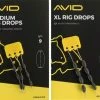 Avid Carp Rig Drops - Line stops & sinkers