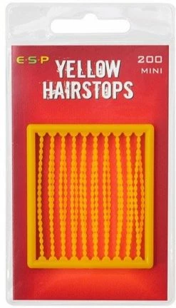 ESP Yellow Hairstops - Boilie stops & hair stops