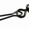 Mustad Round Eye Rolling Swivel & Snap (77990) - Swivels & crimps