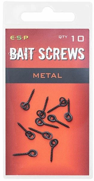 ESP Metal Bait Screws - Boilie stops & hair stops 1 ESP Metal Bait Screws - Boilie stops & hair stops