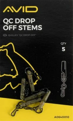 Avid Carp QC Drop Off Stems - Lead clips & sleeves