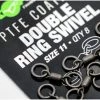 Korda PTFE Double Ring Swivel - Swivels & crimps