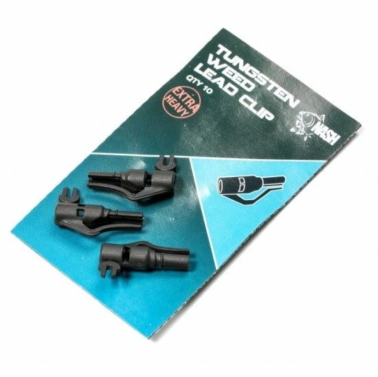 Nash Tungsten Weed Lead Clips - Lead clips & sleeves 1 Nash Tungsten Weed Lead Clips - Lead clips & sleeves