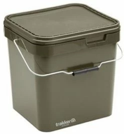 Trakker Olive Square Container 17lt - Buckets