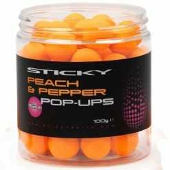Sticky Baits Peach & Pepper Pop Ups -