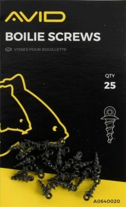 Avid Carp Boilie Screws - Boilie stops & hair stops