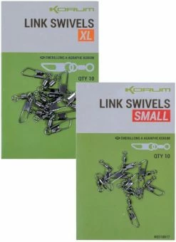 Korum Link Swivels - Swivels & crimps