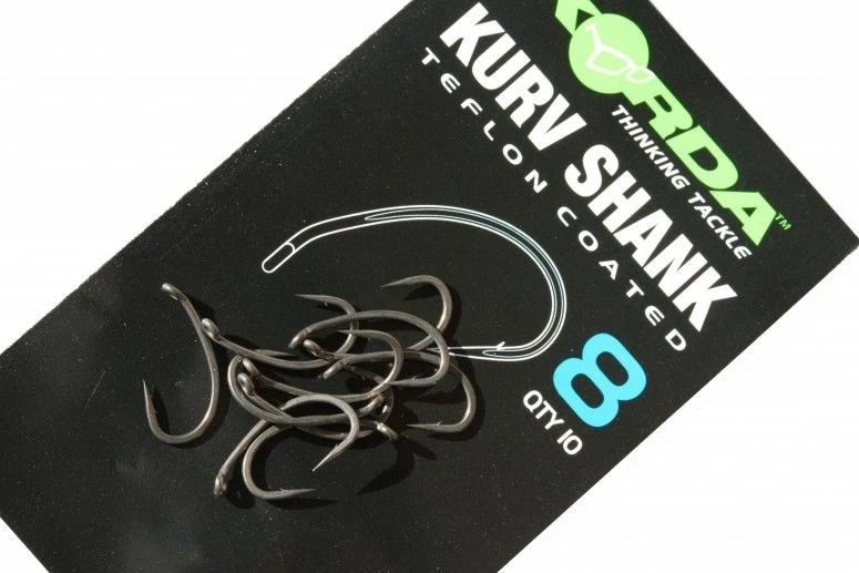 Korda Kurv Shank Barbed - Hooks 2 Korda Kurv Shank Barbed - Hooks - Image 2