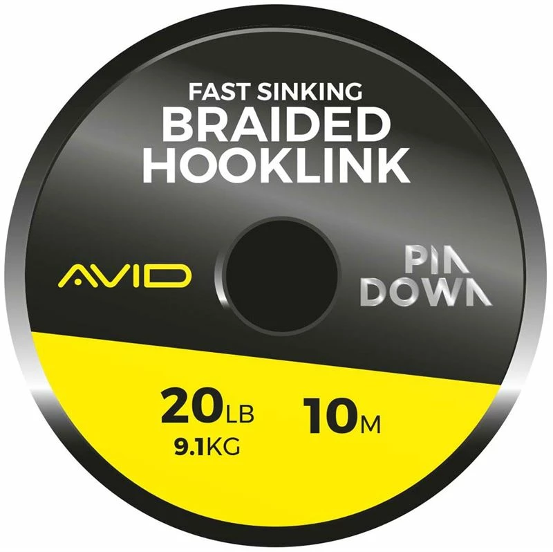Avid Carp Pin Down Braided Hooklink - Braided hooklengths 1 Avid Carp Pin Down Braided Hooklink - Braided hooklengths