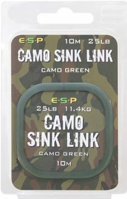 ESP Camo Sink Link - Braided hooklengths -Carp Sales Store hcexktrb636686308149380910
