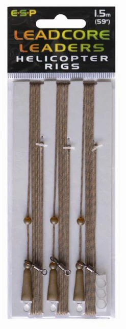 ESP Leadcore Leader Helicopter Rig 1.5m - Ready made leaders