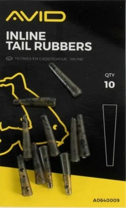 Avid Carp Inline Tail Rubbers - Lead clips & sleeves