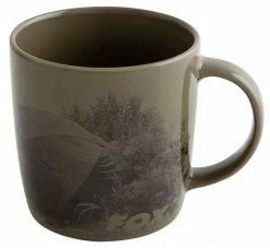Fox Ceramic Carp Scene Mug - Mugs & flasks