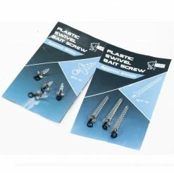Nash Plastic Swivel Bait Screws - Boilie stops & hair stops