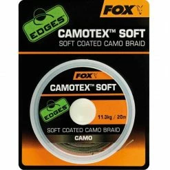 Fox Edges Camotex Soft Coated Camo Braid - Braided hooklengths