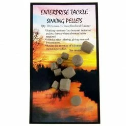 Enterprise Tackle Enterprise Sinking Pellet 6 & 10mm Sea Food Flavour - Artificial baits