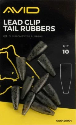 Avid Carp Lead Clip Tail Rubbers - Lead clips & sleeves