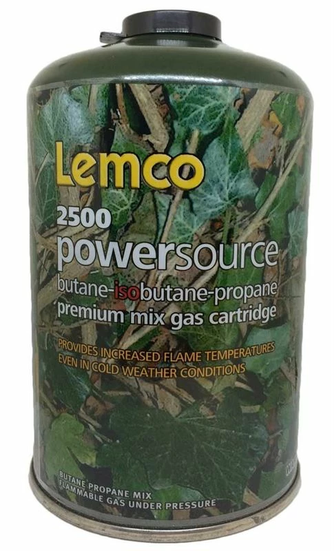 Lemco Powersource Camo Gas Canister 445g - Gas cartridges 1 Lemco Powersource Camo Gas Canister 445g - Gas cartridges