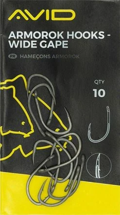 Avid Carp Armorok Wide Gape Hooks -