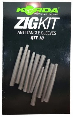 Korda Zig Kit Anti Tangle Sleeves - Lead clips & sleeves