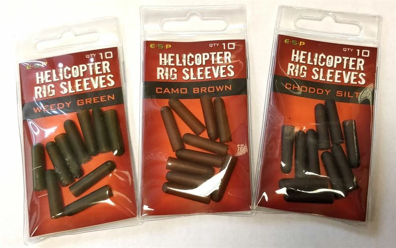 ESP Helicopter Rig Sleeves - Lead clips & sleeves 1 ESP Helicopter Rig Sleeves - Lead clips & sleeves