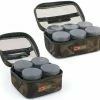 Fox Camolite Glug Cases - Bait storage