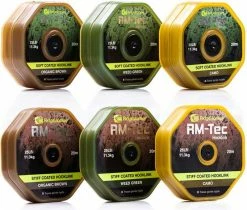 Ridge Monkey RM-Tec Coated Hooklinks - Braided hooklengths
