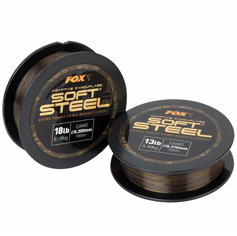 Fox Soft Steel Adaptive Camo Mono - Monofilament 2 Fox Soft Steel Adaptive Camo Mono - Monofilament - Image 2