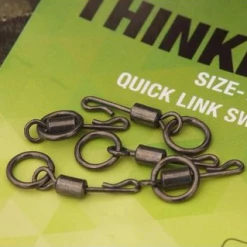 Thinking Anglers Quick Link Ring Swivels - Swivels & crimps