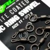 Korda PTFE QC Ring Swivels - Swivels & crimps