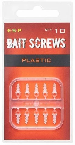ESP Plastic Bait Screws - Boilie stops & hair stops