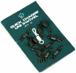 Nash Quick Change Uni Swivels - Swivels & crimps
