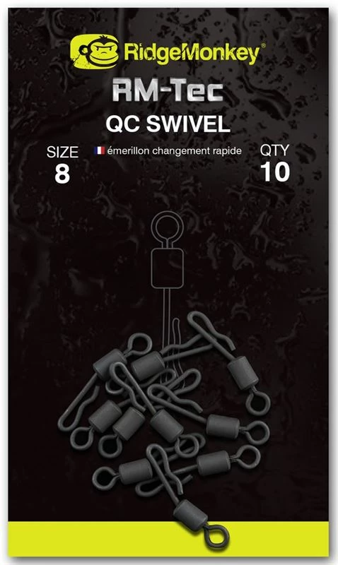 Ridge Monkey Connexion QC Swivels - Swivels & crimps 1 Ridge Monkey Connexion QC Swivels - Swivels & crimps