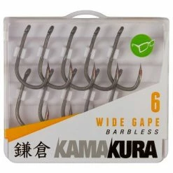 Korda Kamakura Wide Gape Hooks -